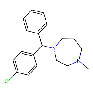 高氯环嗪 structure