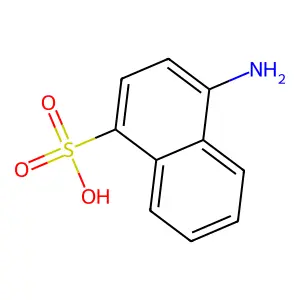4-氨基萘-1-磺酸 structure