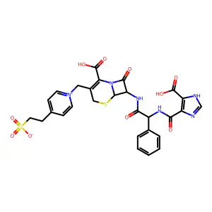头孢咪唑 structure