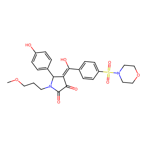 C25H28N2O8S structure