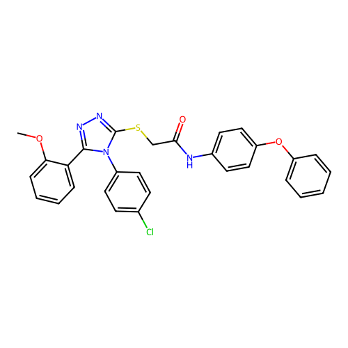 C29H23ClN4O3S structure