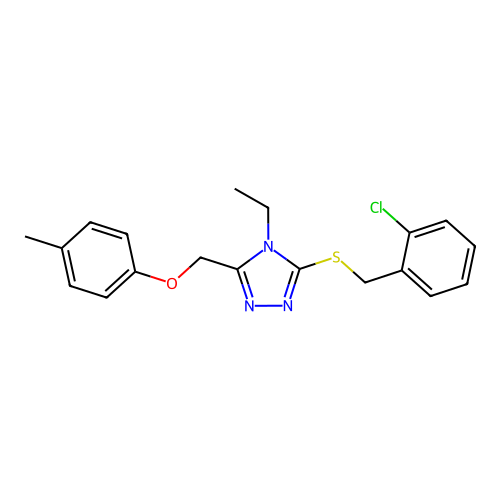 C19H20ClN3OS structure