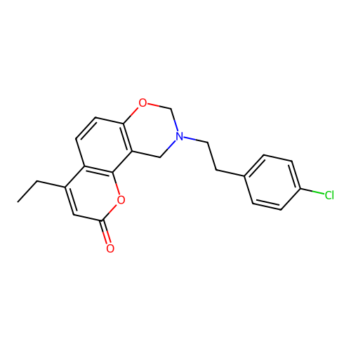 C21H20ClNO3 structure