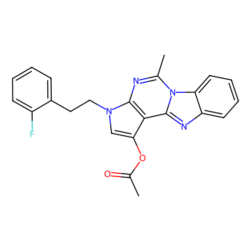 C23H19FN4O2 structure