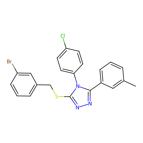 C22H17BrClN3S structure