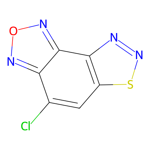 4-Chloro[1,2,3]thiadiazolo[4,5-e]benzofurazan structure
