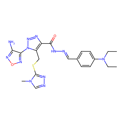 C20H24N12O2S structure