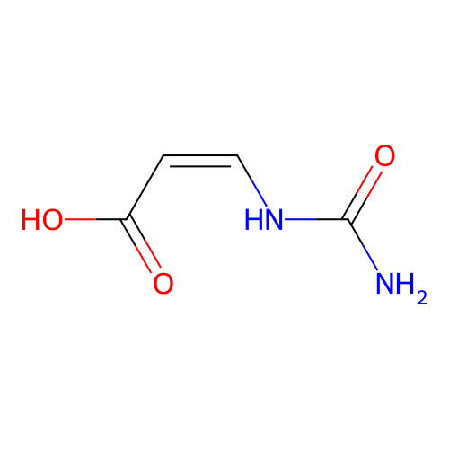 脲基丙烯酸 structure