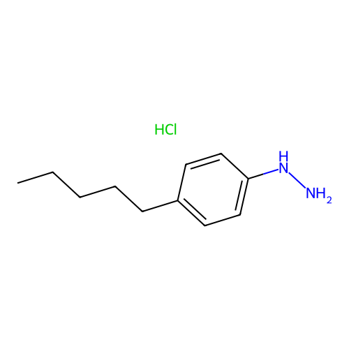 (4-Pentylphenyl)hydrazine hydrochloride structure
