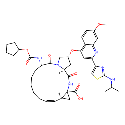 Ciluprevir structure