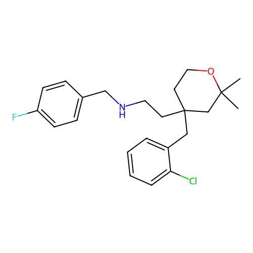 C23H29ClFNO structure