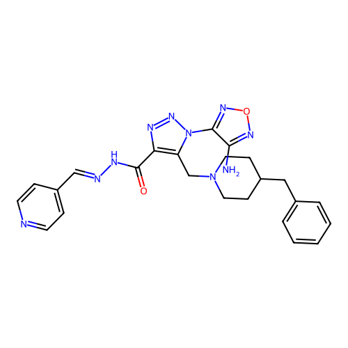 C24H26N10O2 structure