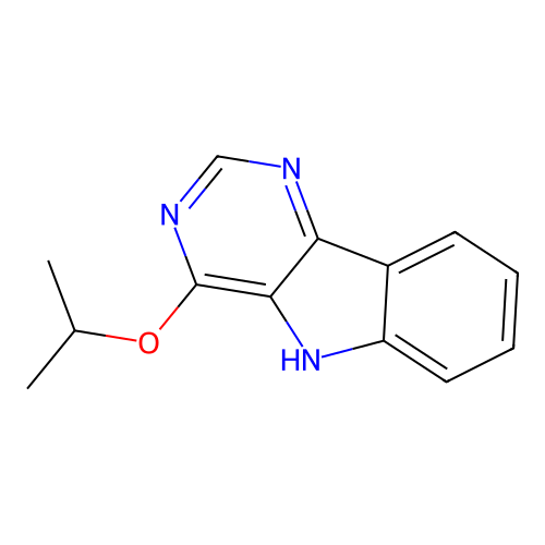 4-propan-2-yloxy-5H-pyrimido[5,4-b]indole structure