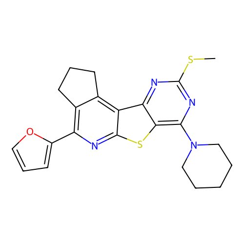 C22H22N4OS2 structure