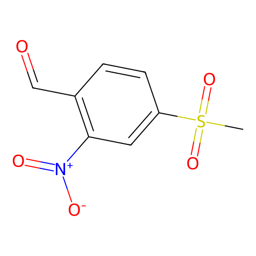 4-(Methylsulfonyl)-2-nitrobenzaldehyde structure