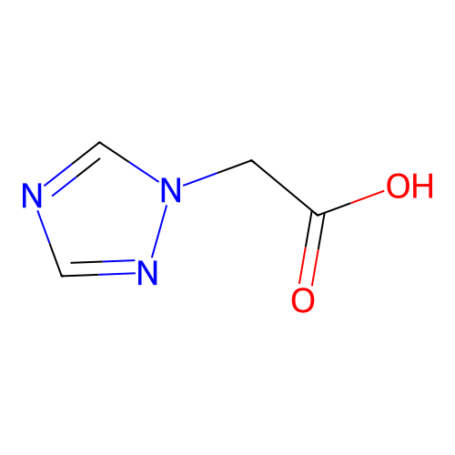 1,2,4-Triazole-1-acetic acid structure