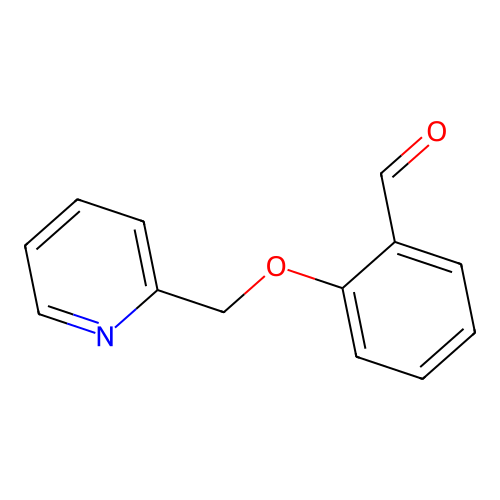 2-(Pyridin-2-ylmethoxy)benzaldehyde structure