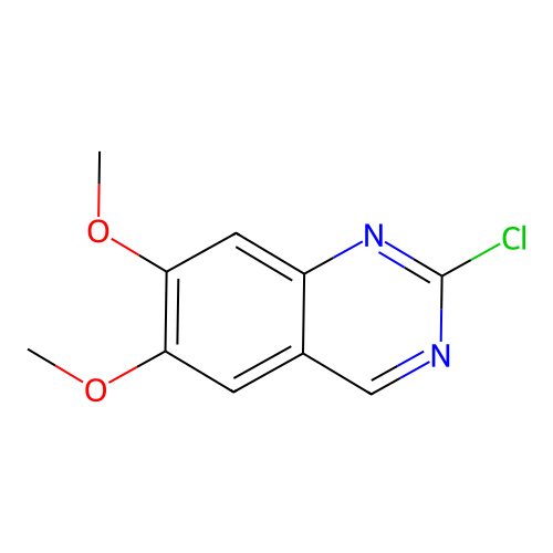 2-Chloro-6,7-dimethoxyquinazoline structure