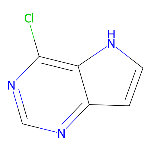 4-chloro-5H-pyrrolo[3,2-d]pyrimidine structure