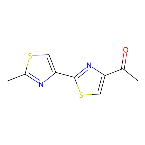 4-Acetyl-2-(2-methylthiazol-4-yl)thiazole structure
