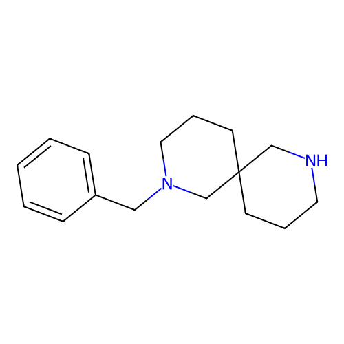 2-Benzyl-2,8-diaza-spiro[5.5]undecane structure