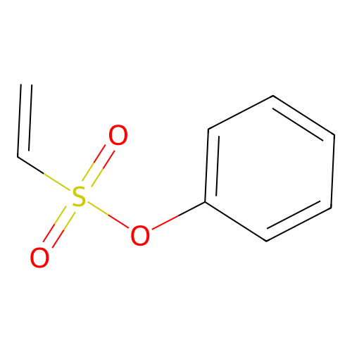 Phenyl ethenesulfonate structure
