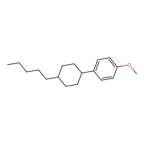 1-Methoxy-4-(4-pentylcyclohexyl)benzene structure