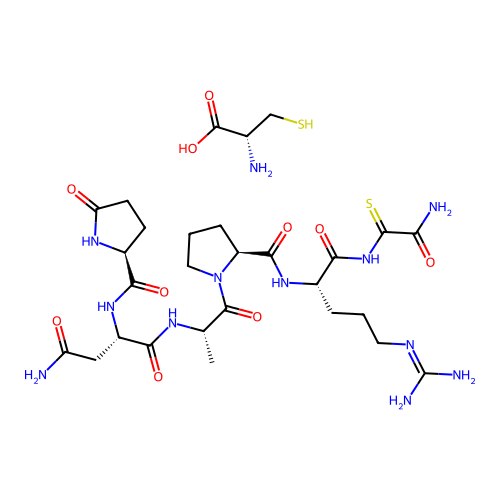 Argipressin (4-9), (3-1')-disulfide cys(6)- structure