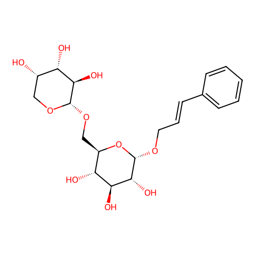 肉桂醇甙 structure