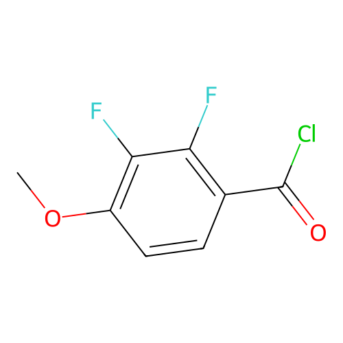 2,3-Difluoro-4-methoxybenzoyl chloride structure