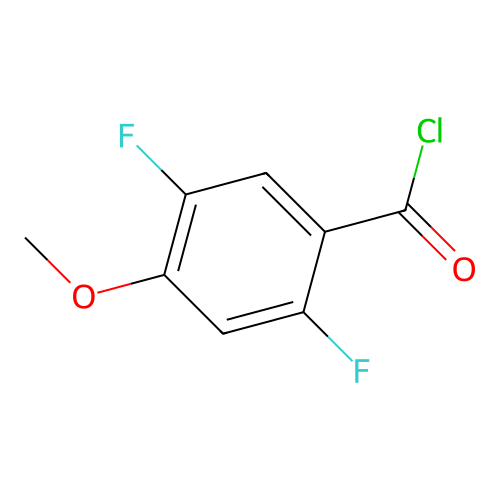 2,5-Difluoro-4-methoxybenzoyl chloride structure