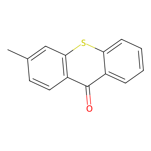 3-Methylthioxanthone structure