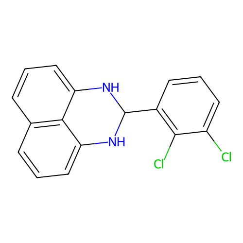 2-(2,3-dichlorophenyl)-2,3-dihydro-1H-perimidine structure