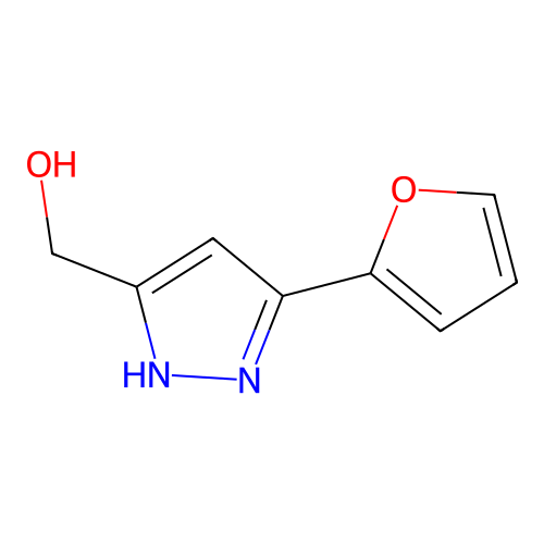 [5-(2-Furyl)-1h-pyrazol-3-yl]methanol structure