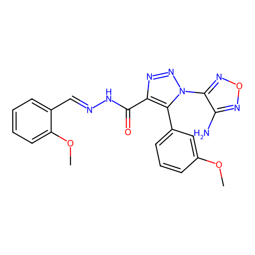 C20H18N8O4 structure