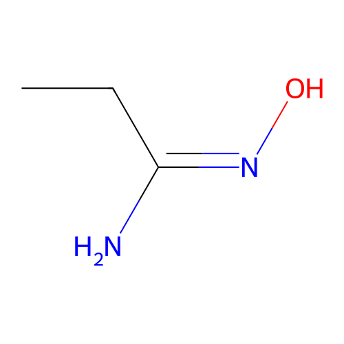 N-Hydroxypropionamidine structure