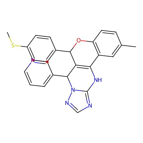 C25H21N5OS structure