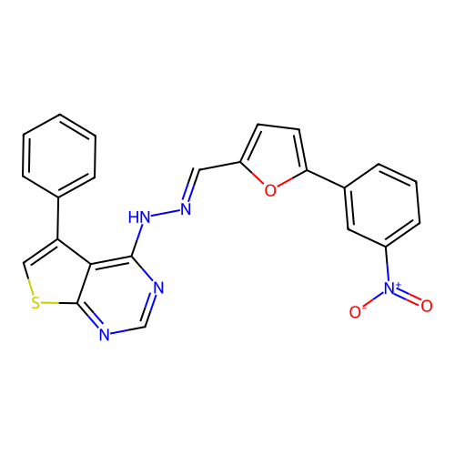 C23H15N5O3S structure