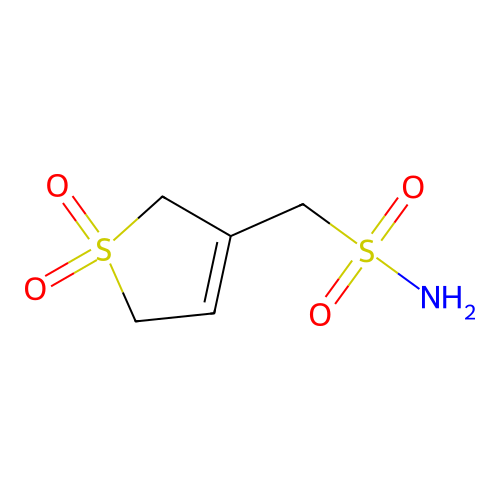 (1,1-二氧代-2,5-二氢噻吩-3-基)甲磺酰胺 structure
