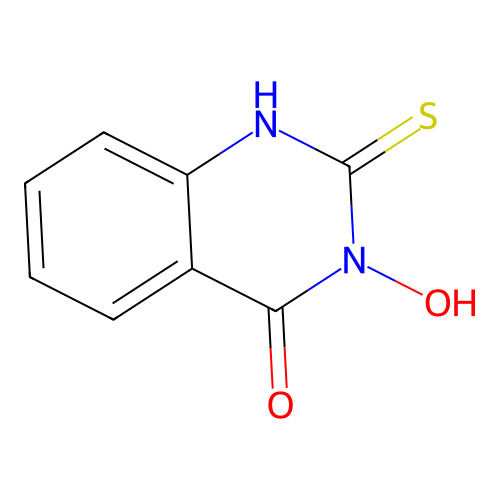 3-hydroxy-2-sulfanylquinazolin-4(3H)-one structure