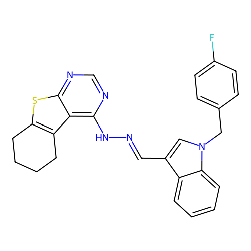 C26H22FN5S structure