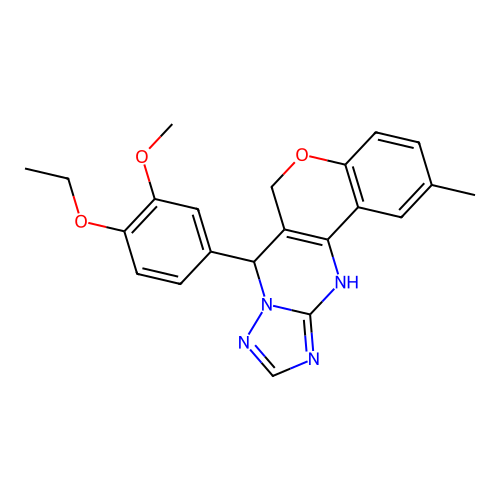 C22H22N4O3 structure