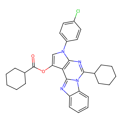 C31H31ClN4O2 structure