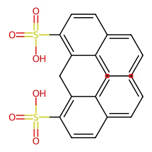 2-Naphthalenesulfonic acid, 1,1'-methylenebis- structure