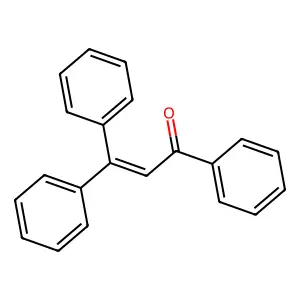 Acrylophenone, 3,3-diphenyl- structure