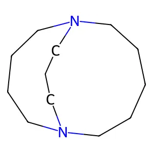 1,7-Diazabicyclo[5.4.3]tetradecane structure