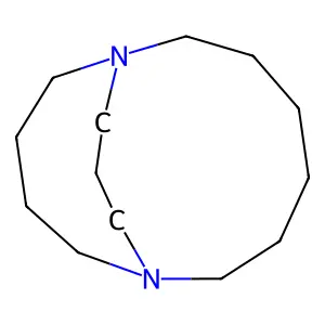 1,8-Diazabicyclo[6.4.3]pentadecane structure