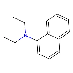 N,N-Diethyl-alpha-naphthylamine structure