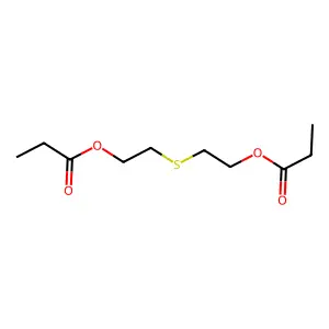 2,2'-Thiodiethyl dipropionate structure
