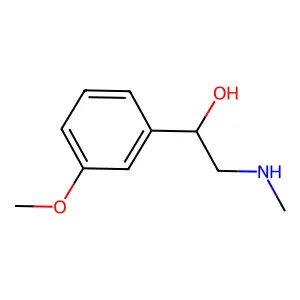 Methylphenylephrine structure